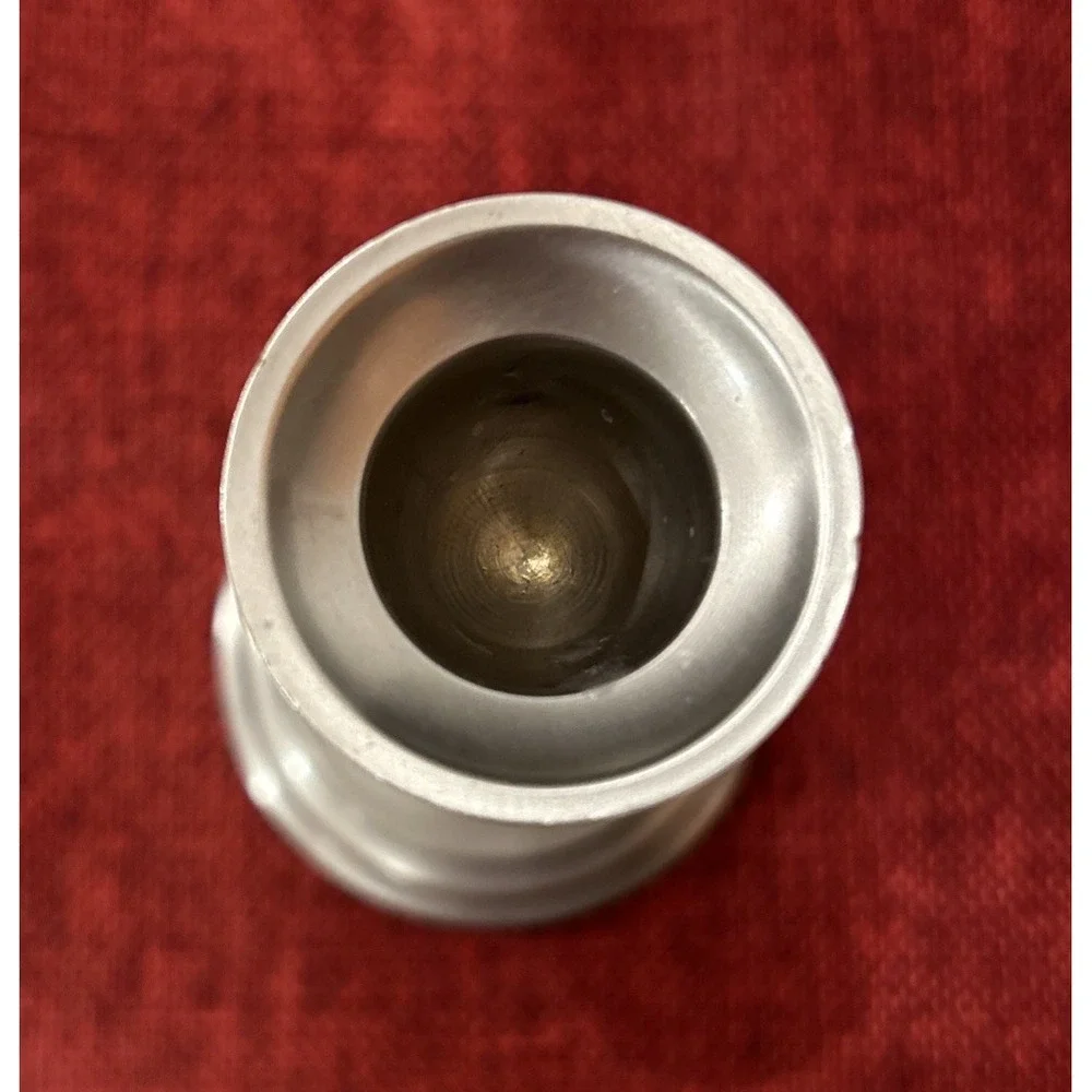 Restoration Hardware Brushed Nickel Candlestick Taper 5